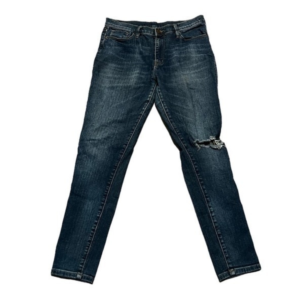 BDG Urban Outfitters distressed torn thrashed grunge denim blue jeans sz 32/28